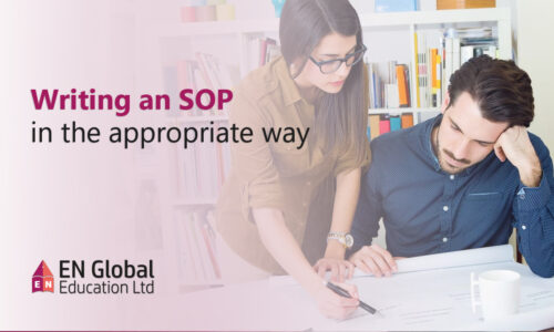 Writing an SOP in the appropriate way