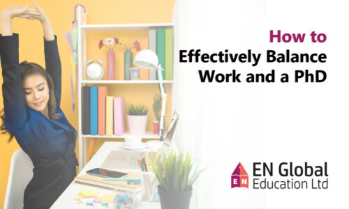 How to Effectively Balance Work and a PhD