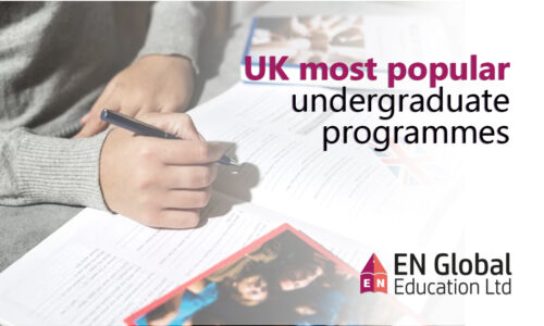 UK’s most popular undergraduate programmes