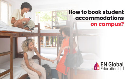 How to book student accommodations on campus?