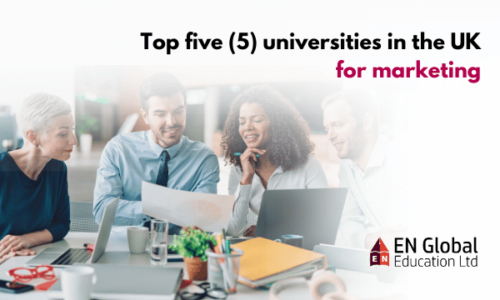 Top five universities in the UK for marketing